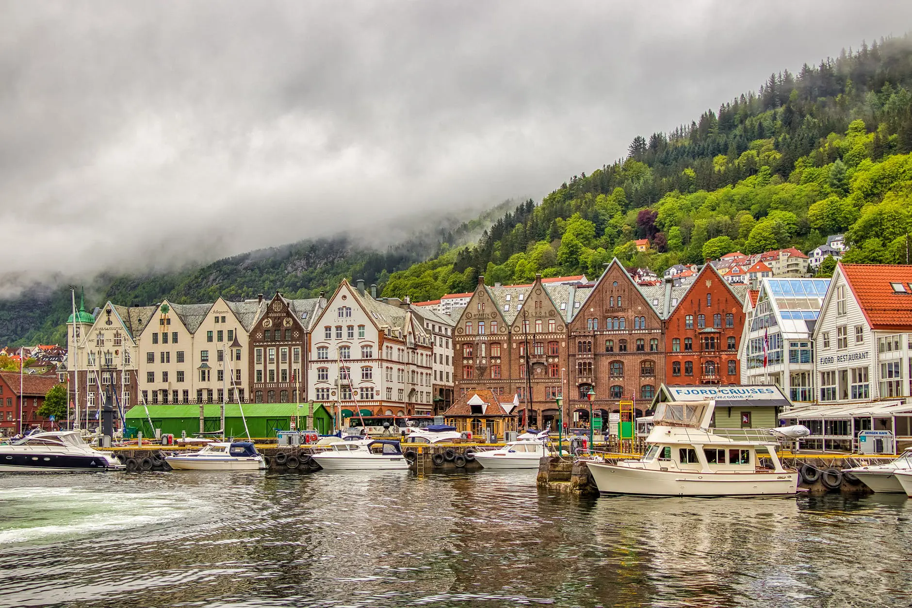 boats beside dock. What is the average salary in Norway? 