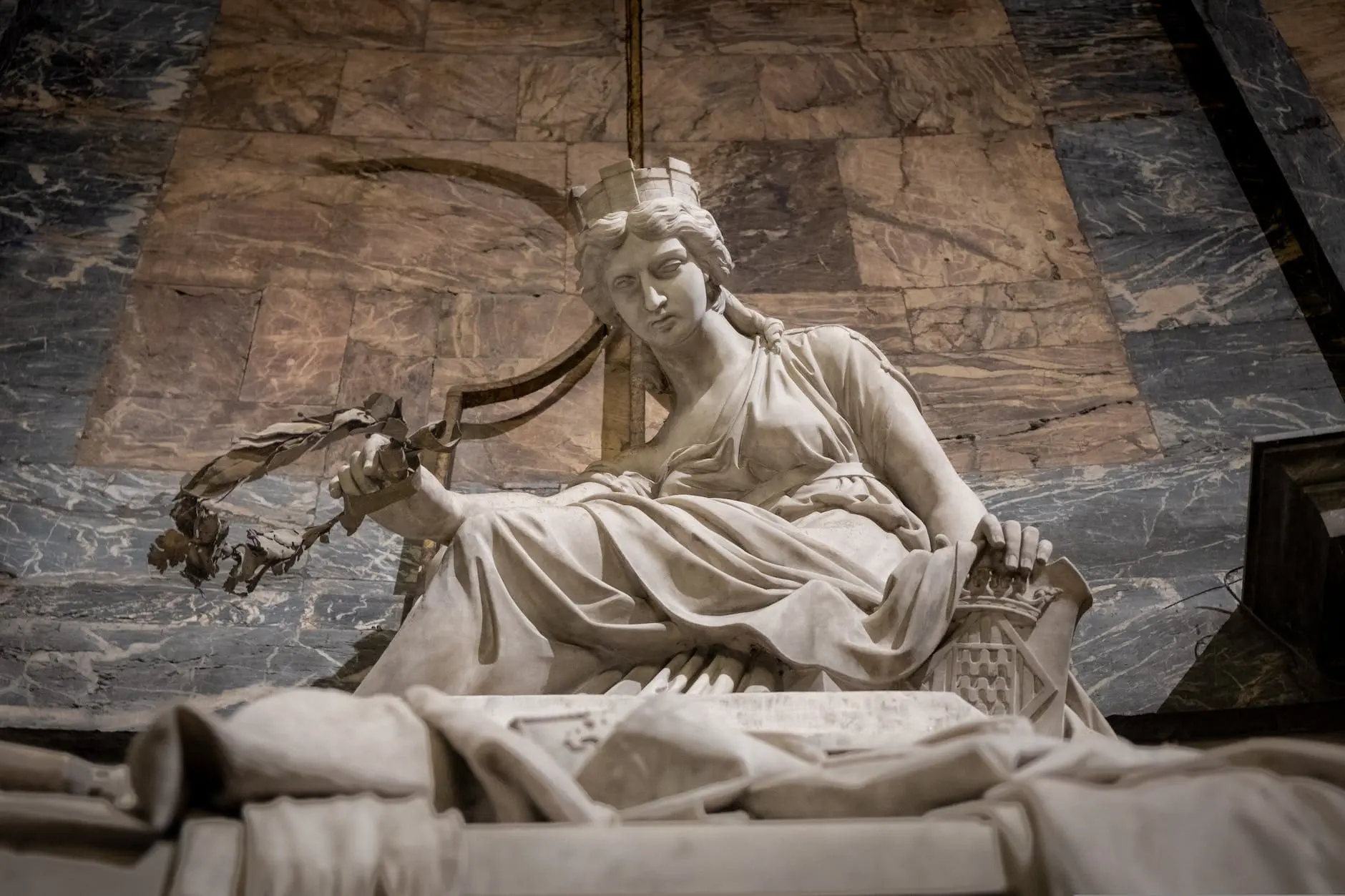 a sculpture in a museum in Oslo Norway