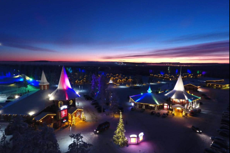 Santa Claus Holiday Village