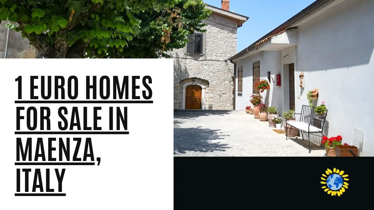 Maenza, Italy’s Cheap Homes for Sale at Only 1 Euro!
