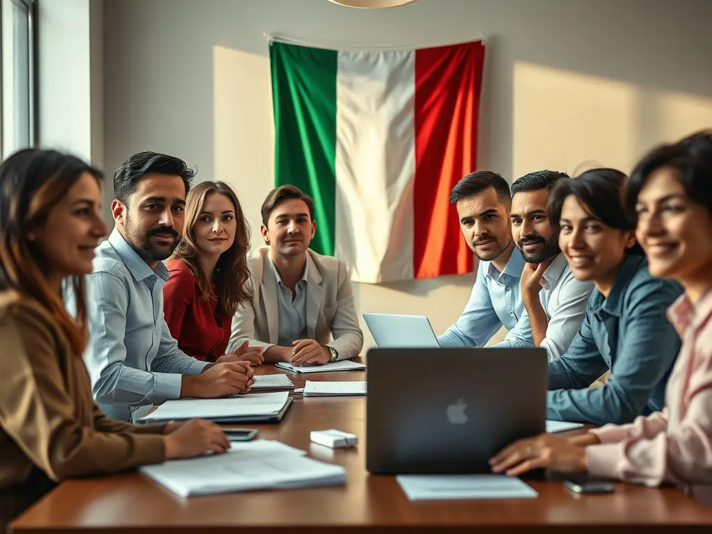 Dealing with Italian government rules, workers, and suppliers can be hard. Language and cultural differences can pose challenges, especially for people who don't speak Italian.