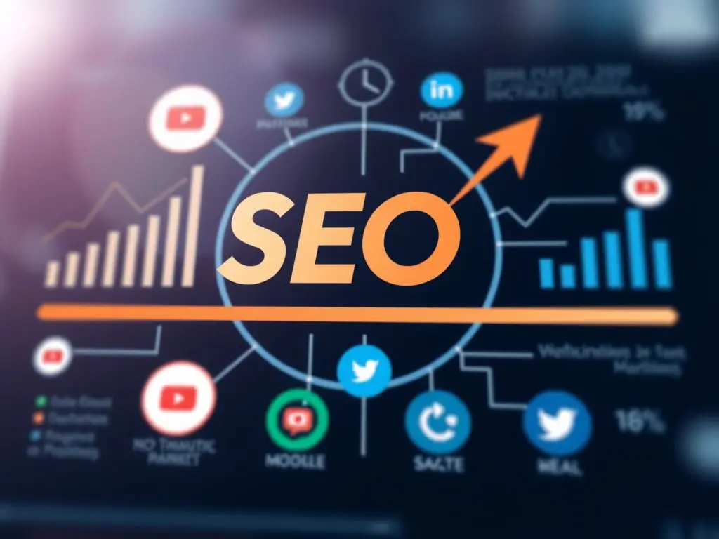 SEO is crucial for enhancing brand visibility online. CognitiveSEO conducted research and found an important link between social media shares and SEO. They analyzed 23 million shares on selected platforms. The shares, likes, and comments on posts are vital factors that Google and other search engines use to rank websites.