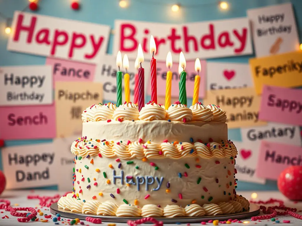 Happy Birthday in All Languages: