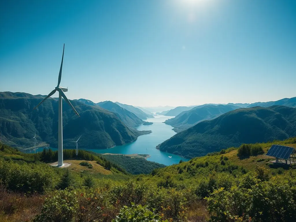 In light of growing environmental concerns, Norway is investing heavily in renewable technologies. The country aims for a 55% reduction in greenhouse gas emissions by 2030.
