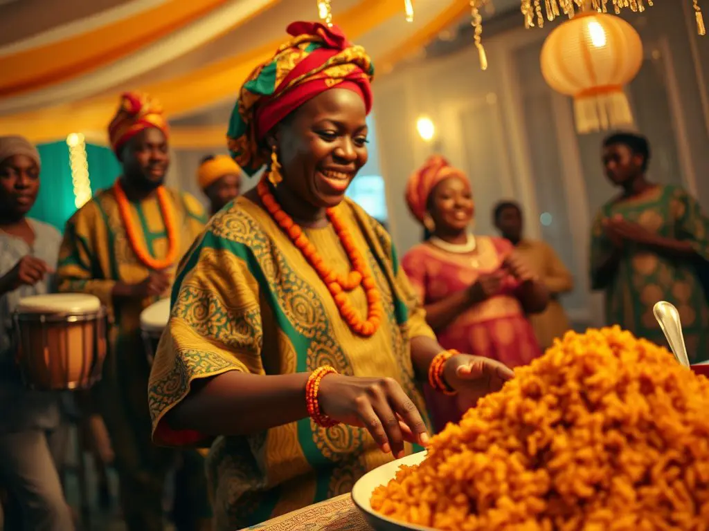 In Nigeria, celebrations often unite the community with traditional dances, drumming, and a special dish, "Jollof rice." The birthday person may wear vibrant traditional attire to highlight the occasion.