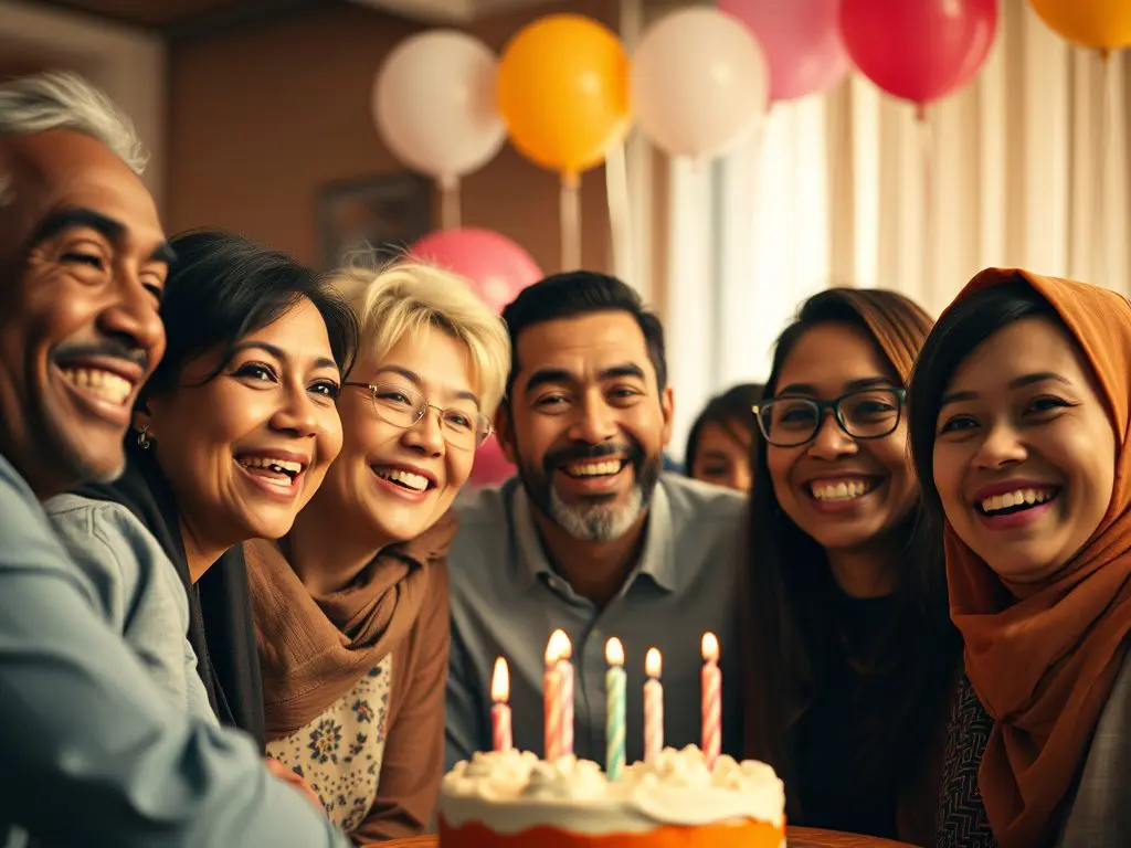 Celebrating special days, like birthdays, in different languages helps bring people together. Saying "Happy Birthday" in someone's native language shows respect for their culture, making them feel valued.