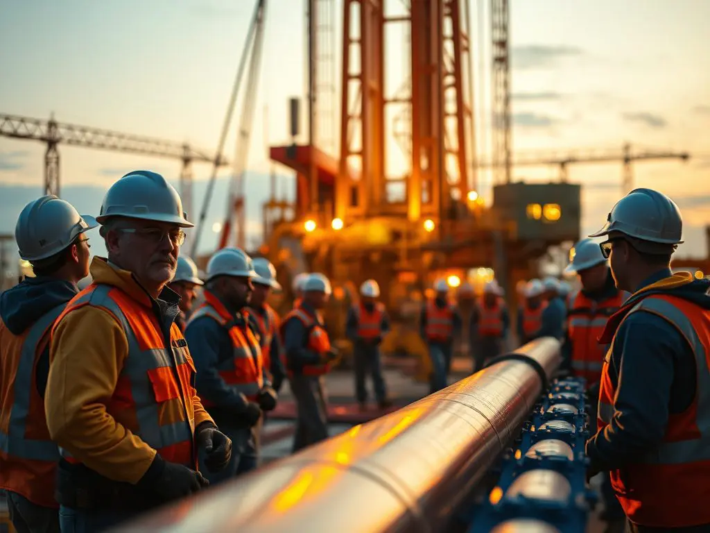 The oil and gas industry also boosts related sectors, for example engineering and logistics. An estimated 10,000 new jobs are created annually in these fields.