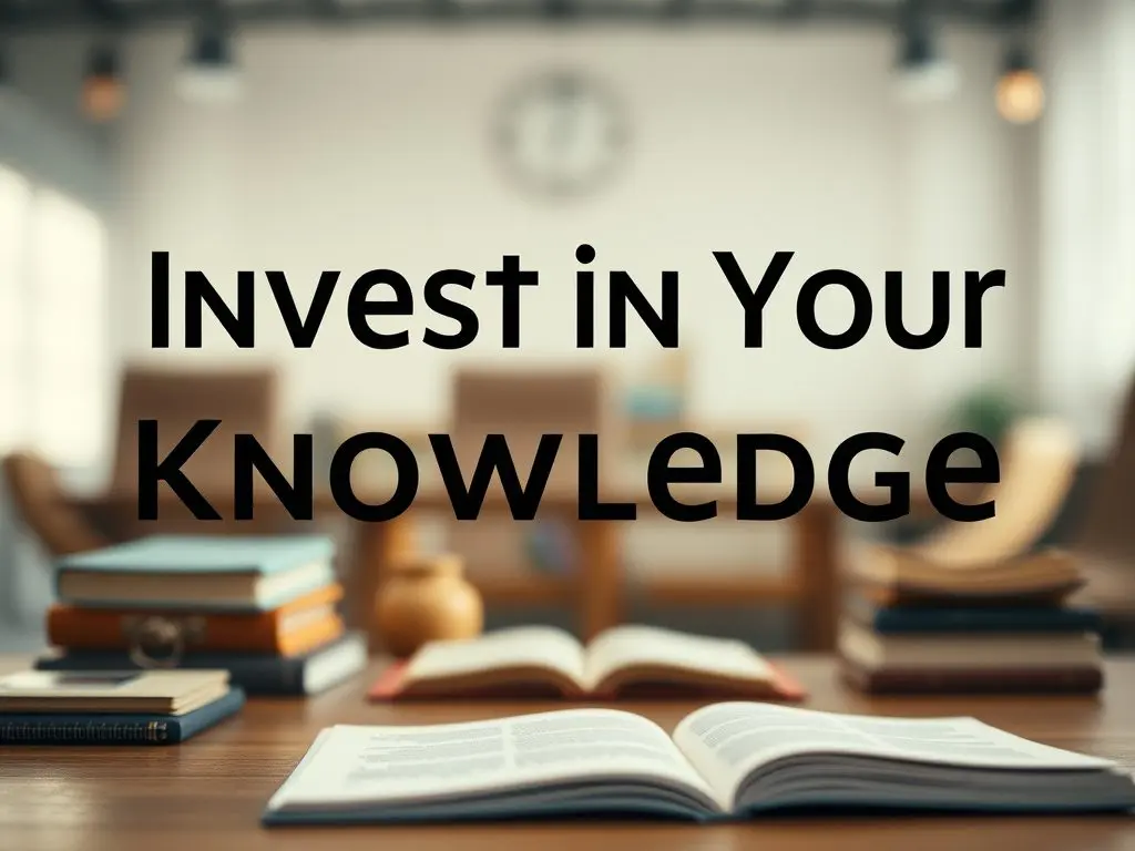 Invest in Your Own Knowledge