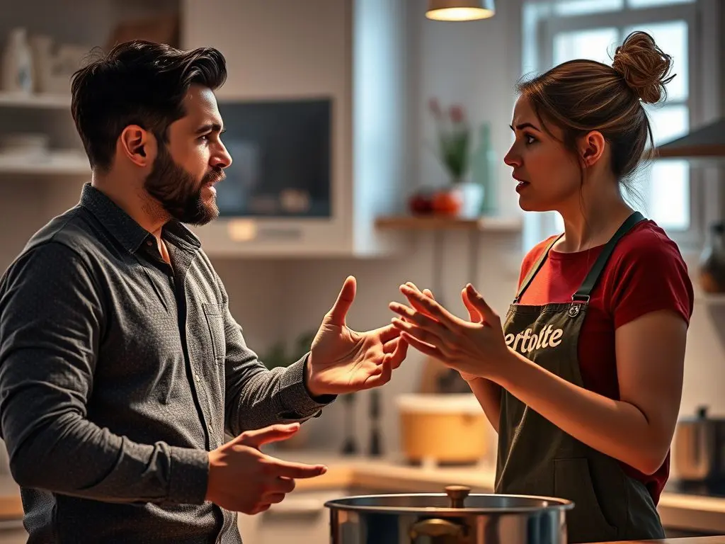 For instance, a couple might argue about household chores. Each partner expects the other to handle specific responsibilities traditionally assigned to their gender. 