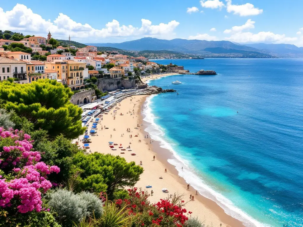 scenic beauty of Rodia in Messina