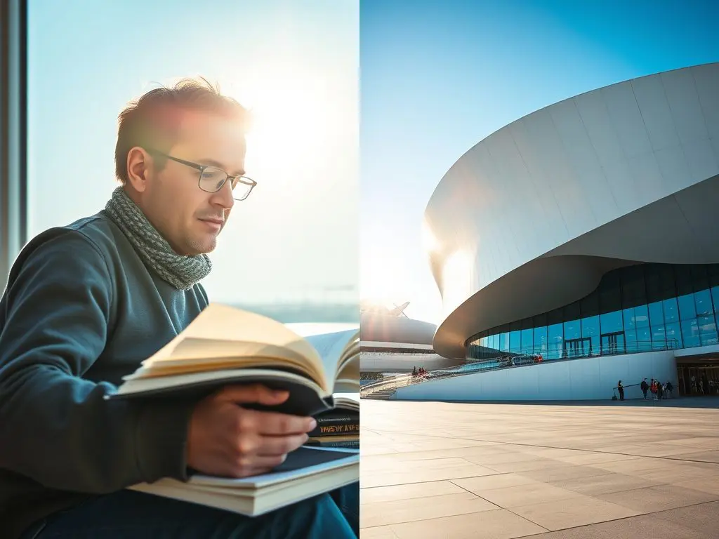Learn Norwegian in the morning, visit the Oslo Opera House in the afternoon.