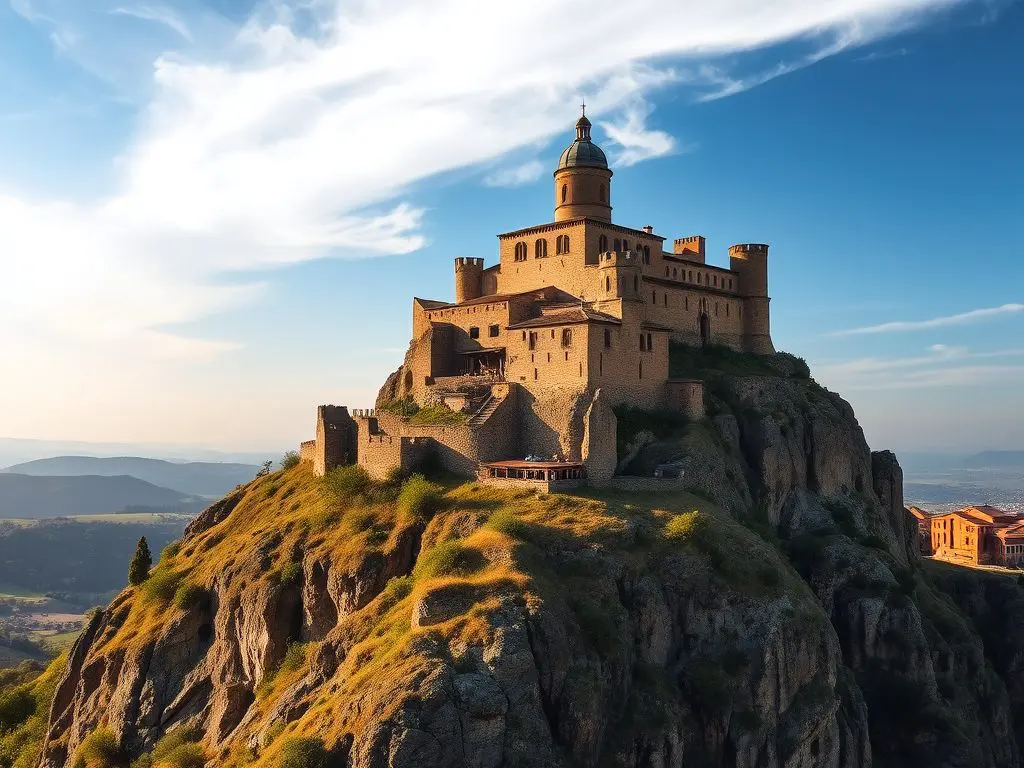 Perched atop a plateau of volcanic rock in central Italy, Civita di Bagnoregio seems to float in the sky. This ancient Etruscan settlement, founded over 2,500 years ago, tells a compelling story of human resilience and architectural marvel.