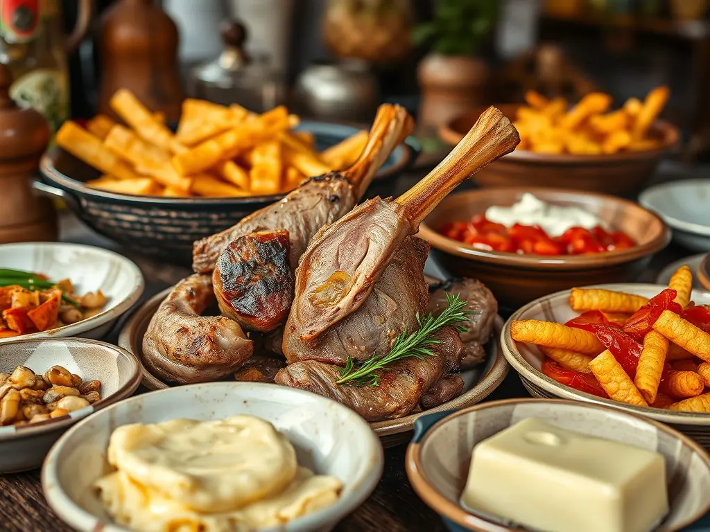The authentic local food scene includes traditional dishes. One of them is "Røros lamb," renowned for its rich flavor. Another is "Røros butter cheese," a creamy specialty that melts in your mouth.