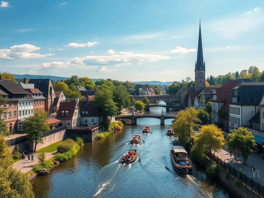 The best times to visit Lübbenau are late spring through early autumn. The waterways are alive with activity, making it a perfect backdrop for adventures and exploration.