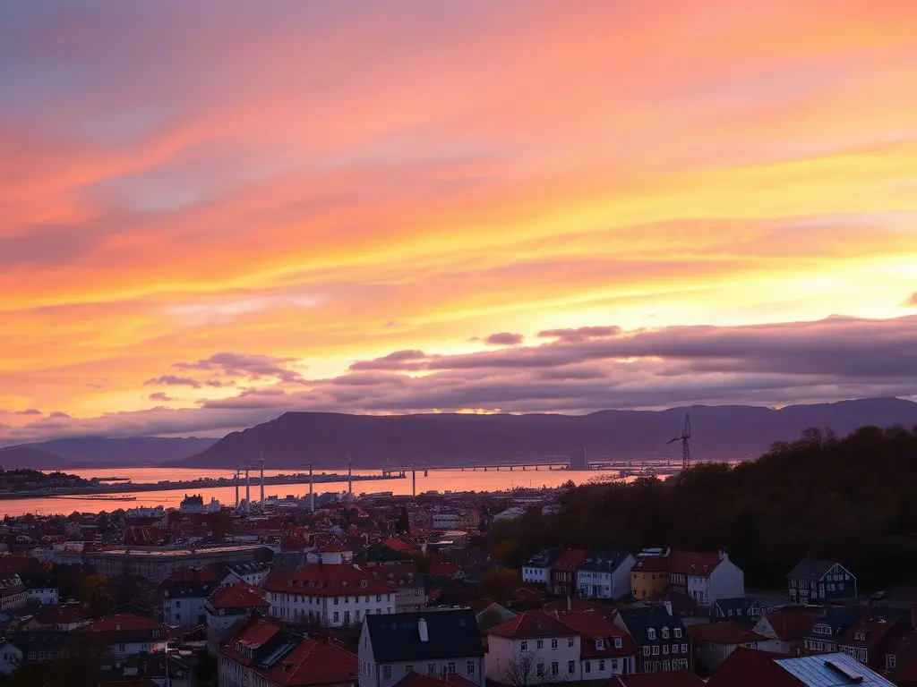 The sunset paints the sky in hues of orange and purple. I recognize something profound: Gjøvik is not just a destination. It’s a living classroom where every corner holds a lesson.