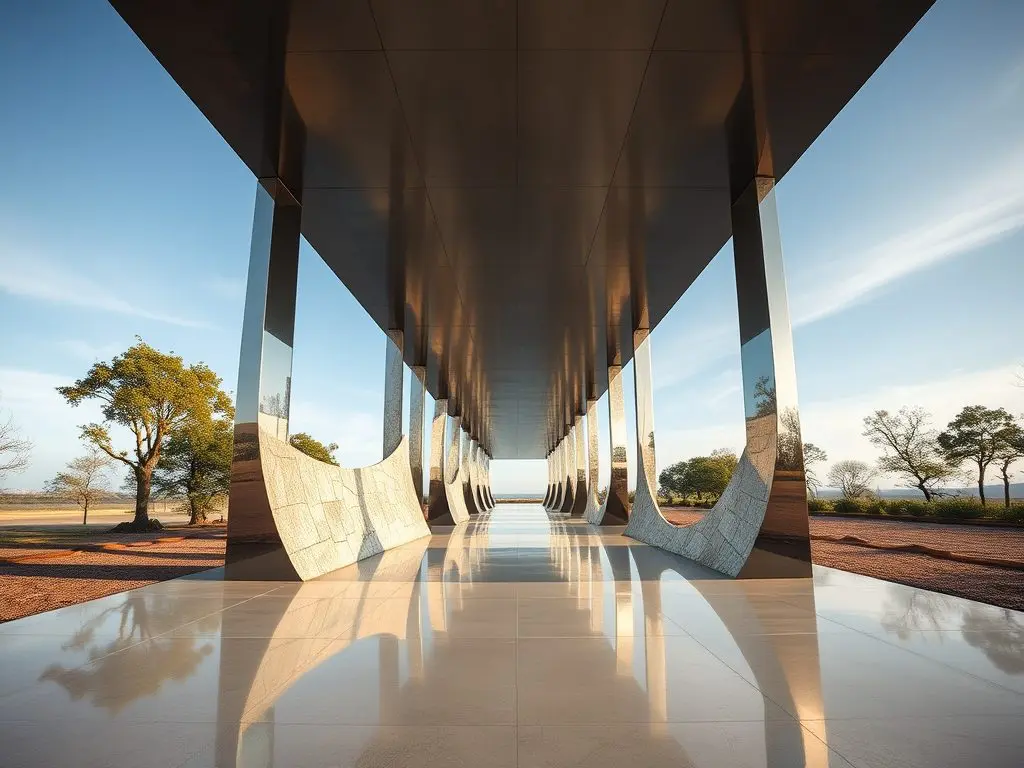 "Time and Again" by Walter De Maria: This monumental work blends nature and art seamlessly.