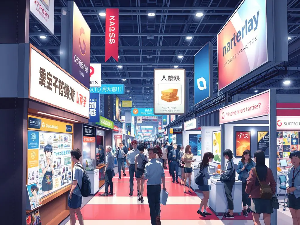 Trade shows are bustling events where businesses from a particular industry gather to showcase their products, services, and innovations. 