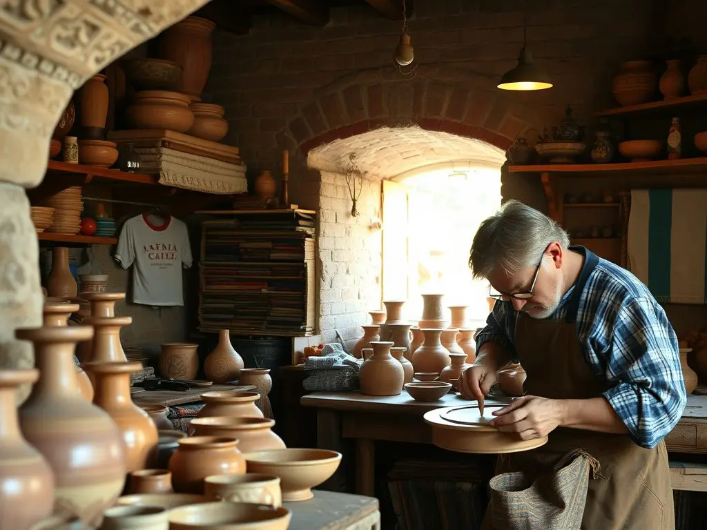 Traditional Italian craftsmanship workshops Immerse yourself in the local culture by visiting workshops in Civita di Bagnoregio, Italy. Artisans create stunning handcrafted goods, from ceramics to textiles. They use techniques passed down through generations.