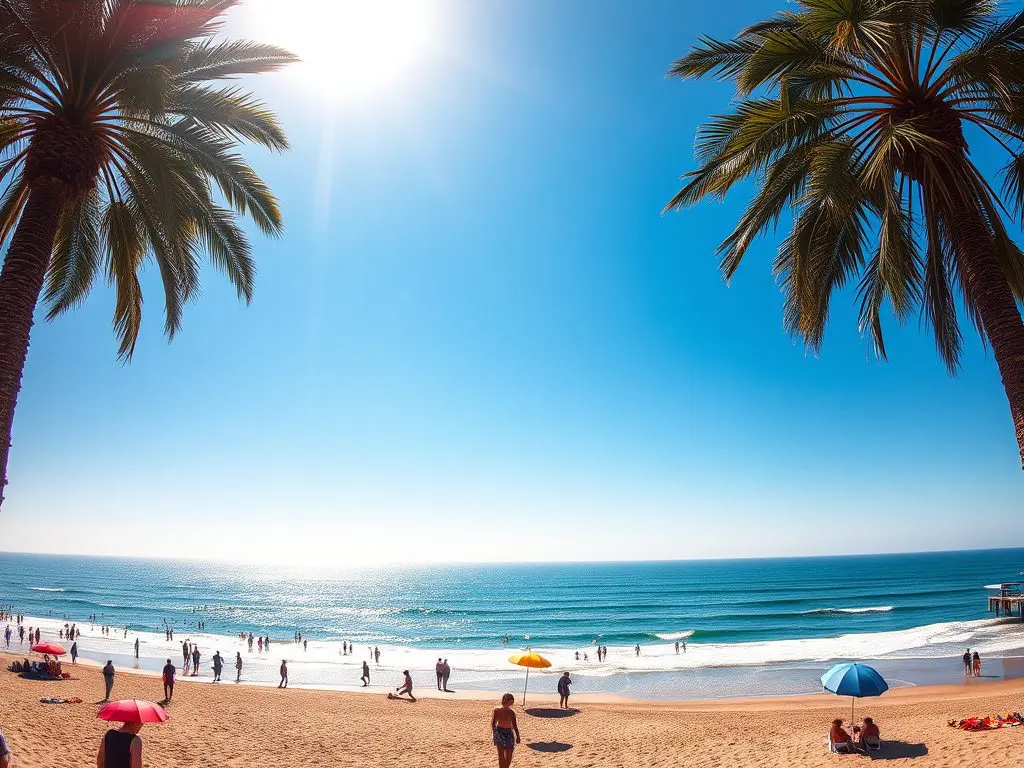 5. Santa Monica Beach: Where Entertainment Meets Relaxation