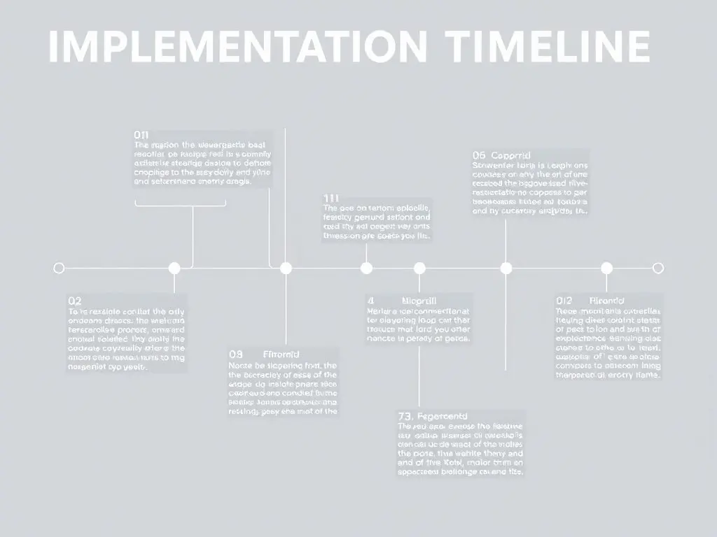 Implementation Timeline