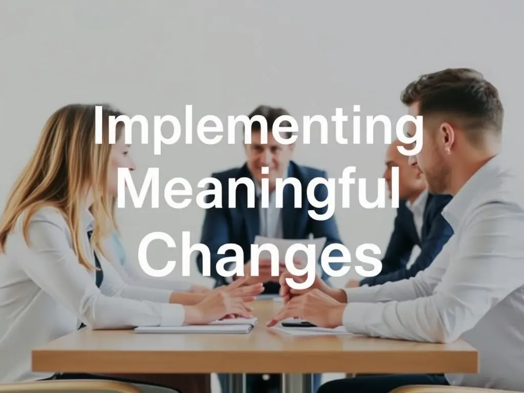 Implementing Meaningful Changes
