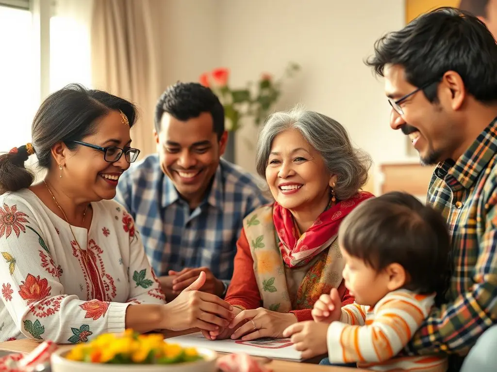 The most beautiful family traditions are often those that don't fit neatly into one cultural box.