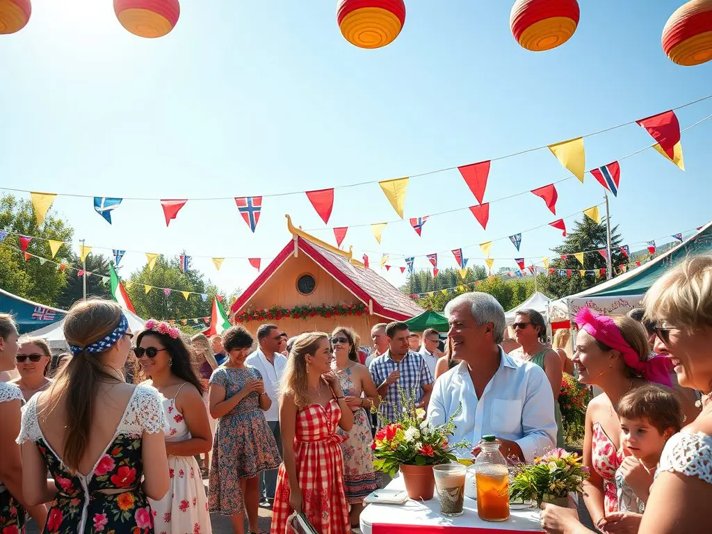  We honor the longest day of the year with a blend of Norwegian and Italian traditions.