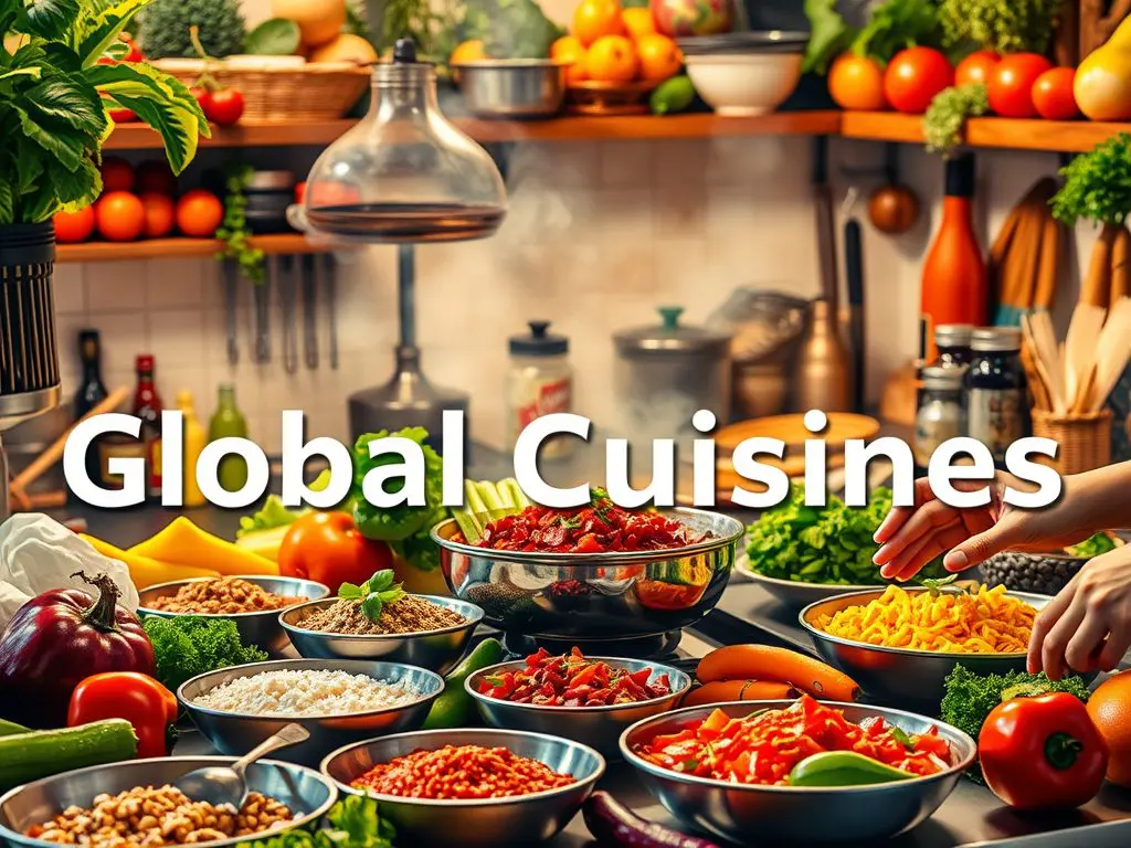 2. Cooking Global Cuisines 🍳
