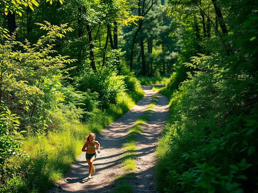 5. Nature Trail Running 🌿