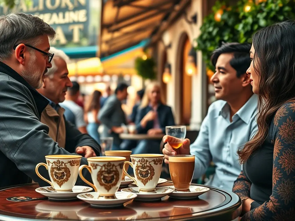 café interactions become increasingly valuable for language learners