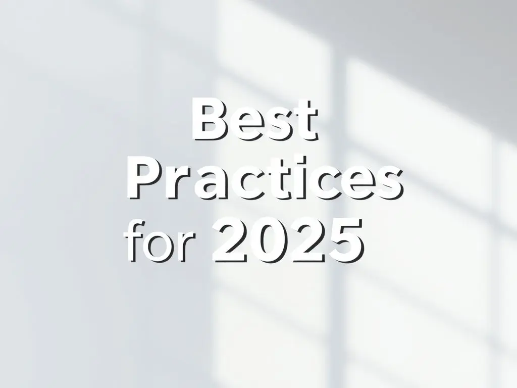 Best Practices for 2025 ✅
