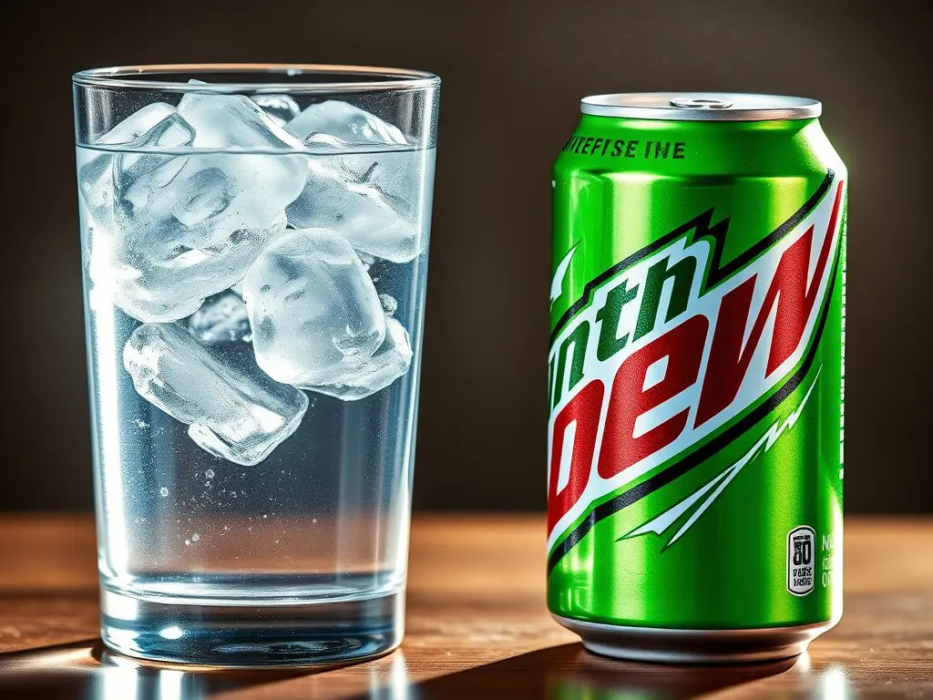 The Ultimate Hydration Face-Off: Water vs Mountain Dew – A Personal Journey