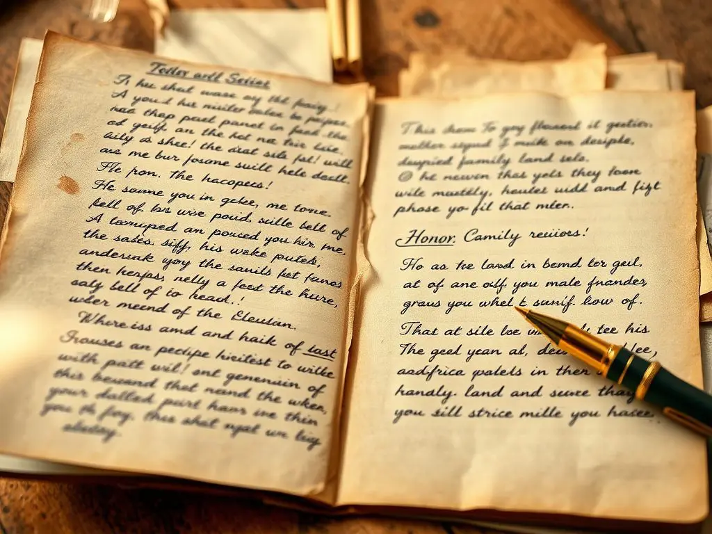 Each page housed handwritten notes and cherished family recipes