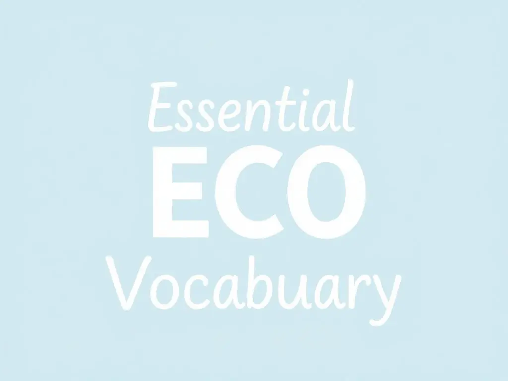 Essential Swedish Eco-Vocabulary