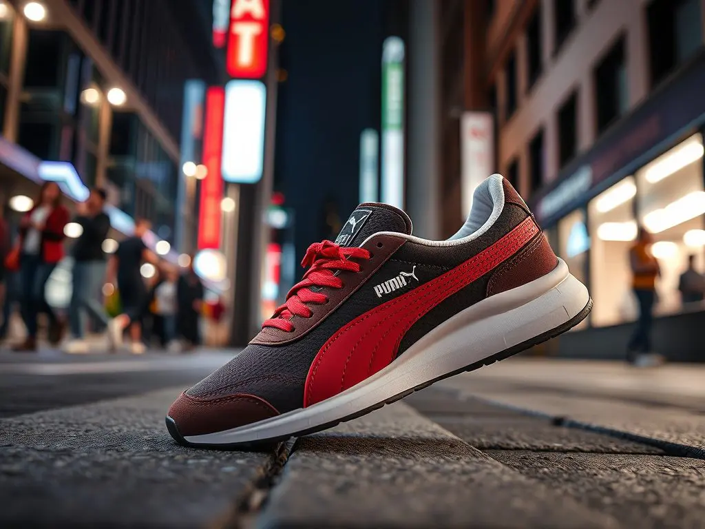 Explore the latest Puma collection to find your ideal pair designed specifically for city exploration and nightlife