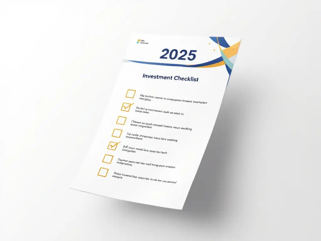 2025 Investment Checklist