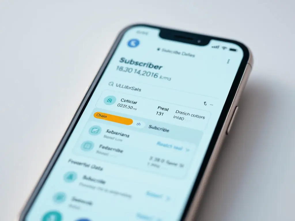 Subscriber counts may have slight delays in updating
