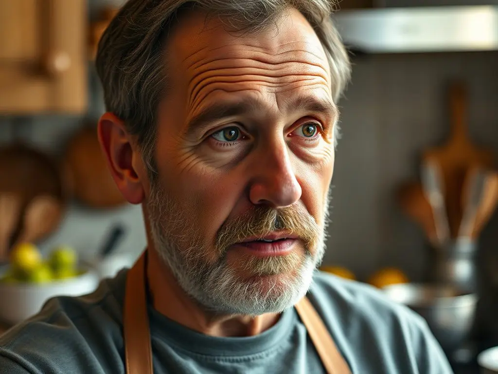 John, fondly recalling his culinary experiences.