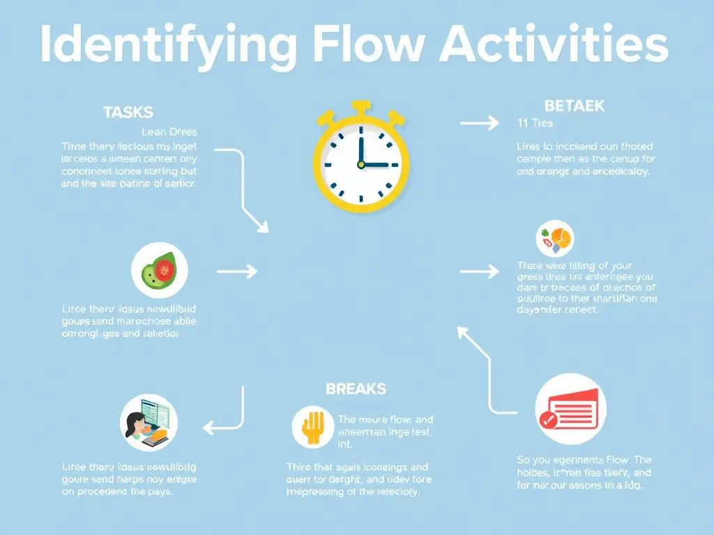 How to Identify Your Flow Activities Ask yourself: Which tasks make you forget to check your phone
