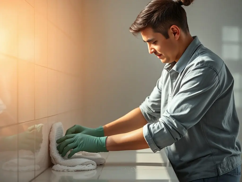 I was so absorbed in the process, watching the surfaces transform and finding satisfaction in each spotless tile, that time simply melted away