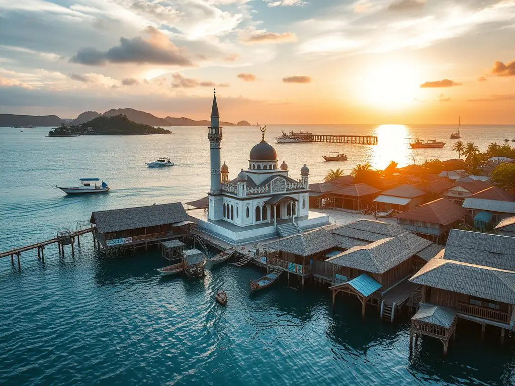 Semporna’s Hidden Gem: Discovering the Beauty of Kampung Indani 🕌