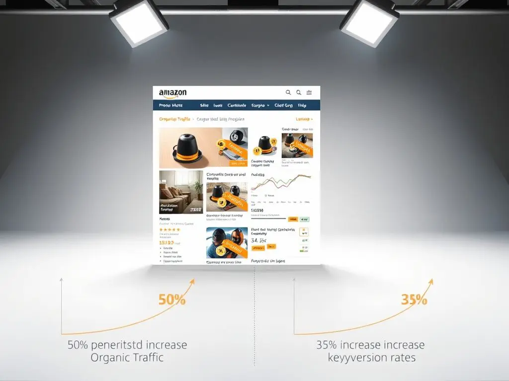 There was also a 35% increase in conversion rates after utilizing our full-service Amazon listing improvement