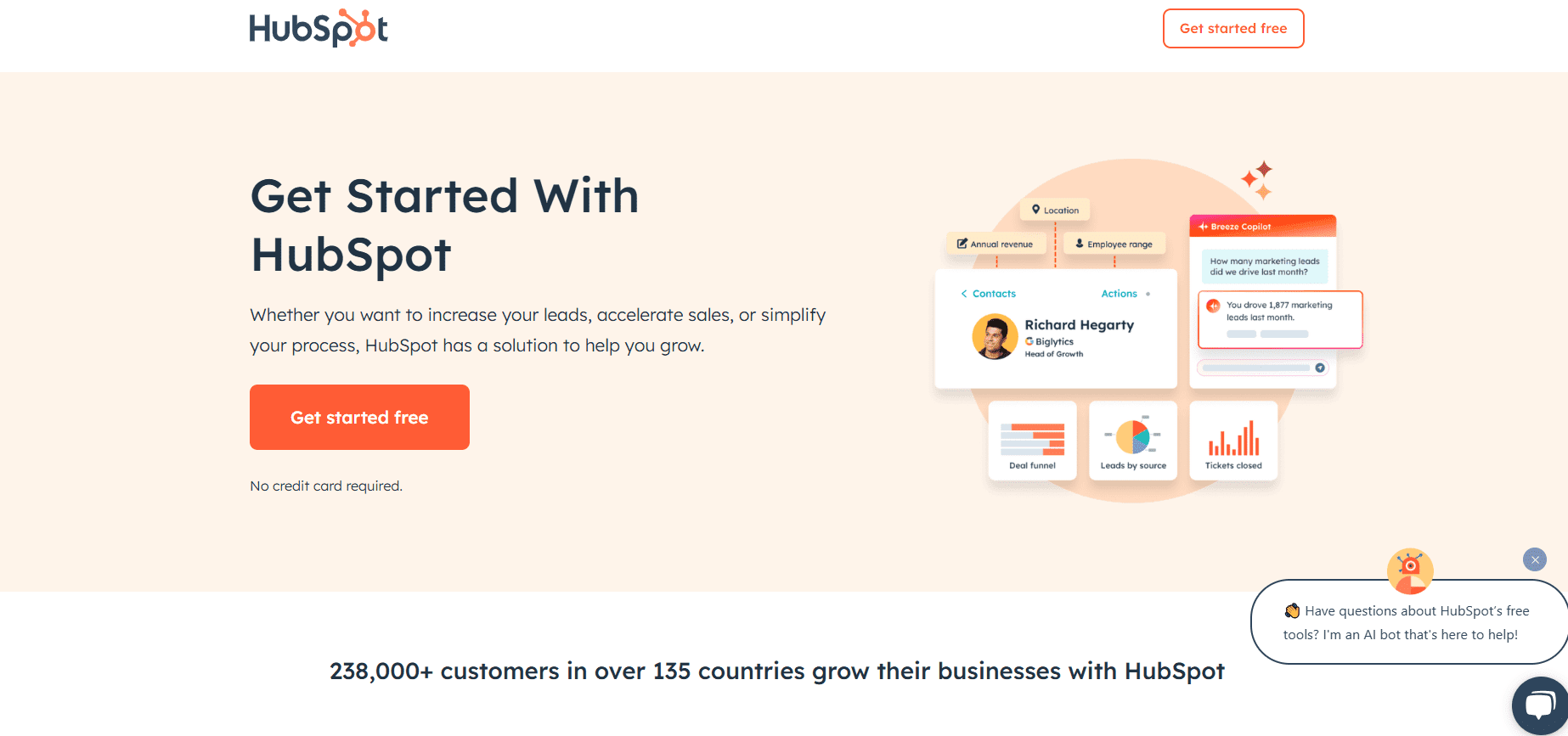  "For businesses managing weather-related customer data and travel patterns, HubSpot's powerful CRM helps track seasonal trends and customer preferences."