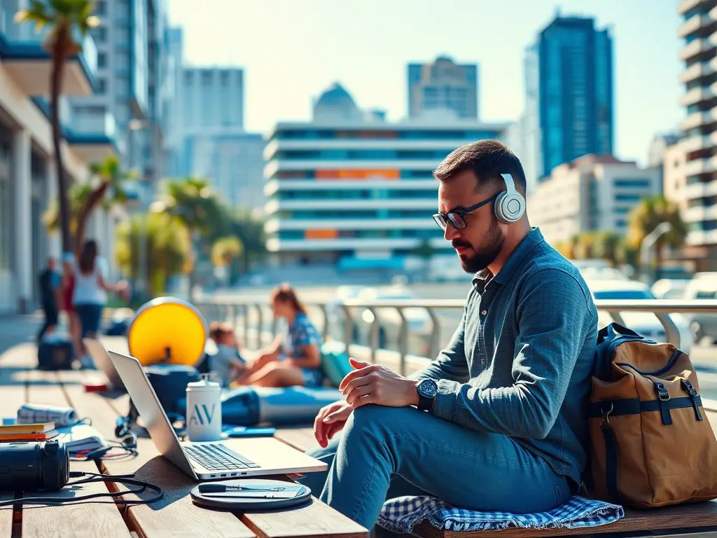 The digital nomad lifestyle in 2025 presents unprecedented opportunities