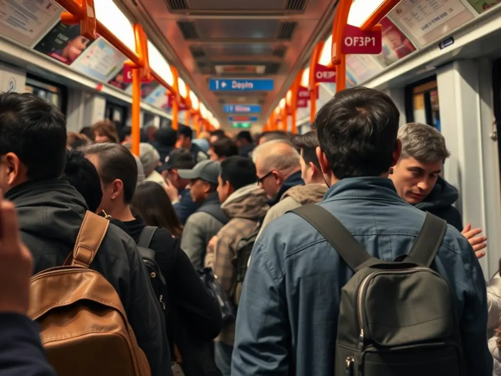 When using public transport in Barcelona, always keep a close eye on your belongings