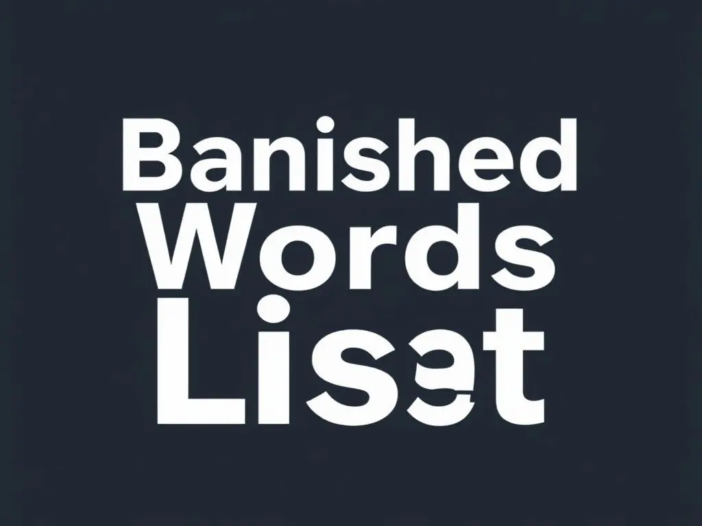 Commonly Overused Words