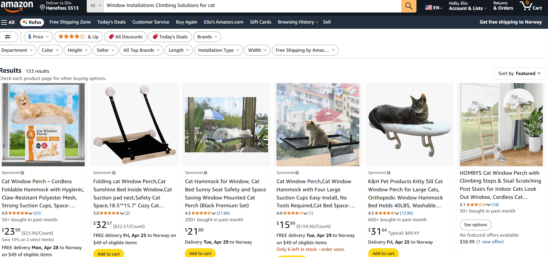 Window Installations Climbing Solutions for cat