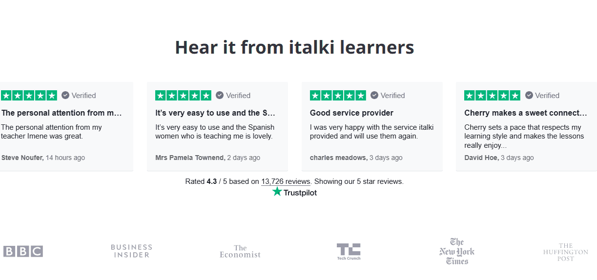 Make your first step with iTalki - Get $10 credit for Norwegian lessons]