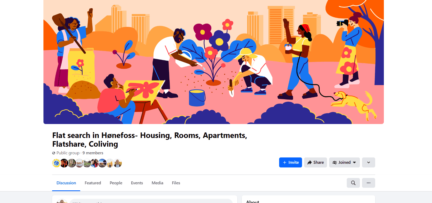 Join our Flat search in Hønefoss Facebook Group