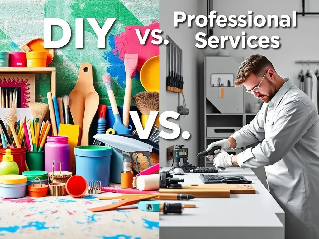 DIY vs. Professional Services